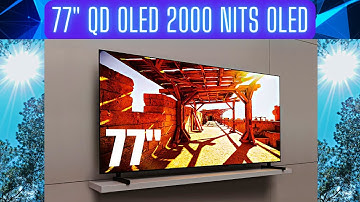 Samsung 2023 77in QD OLED 2000 Nits Announcement | S95C | A95L