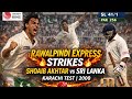 🔥 RAWALPINDI EXPRESS STRIKES 🔥| SHOAIB AKHTAR vs SRI LANKA | KARACHI TEST 2000