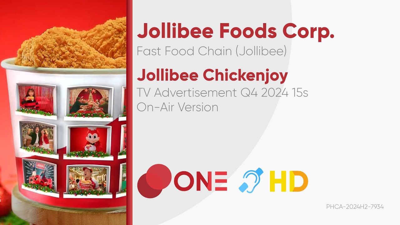 Jollibee Chickenjoy TV Ad Q4 2024 15s (Philippines, On-Air Version) [CC ...