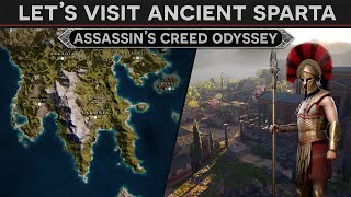 Lets Visit Ancient Sparta - History Tour in AC: Odyssey Discovery Mode