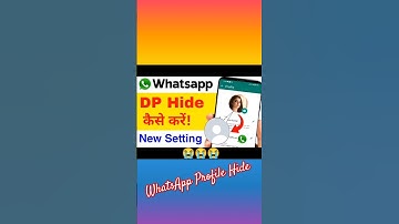 How to Hide WhatsApp Profile Picture from specific contacts 2024 | #shorts #viral