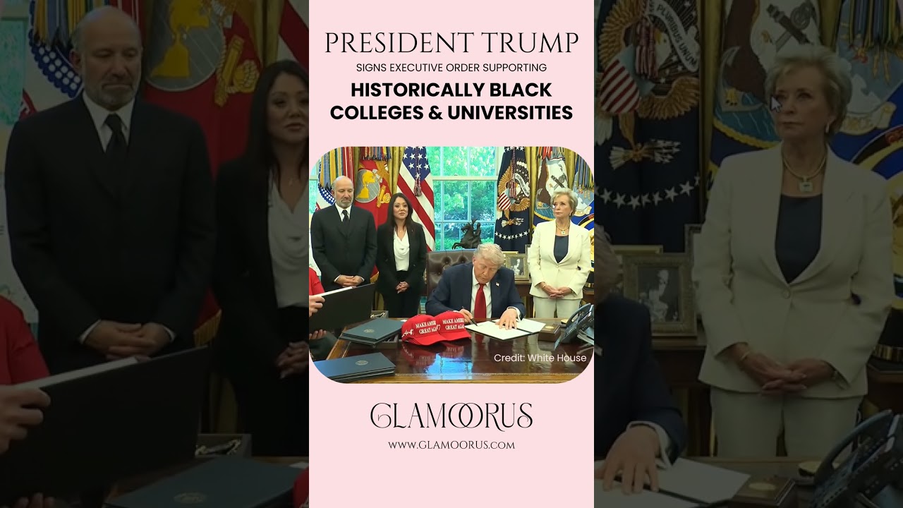 Watch President Trump Sign Executive Order Funding HBCUS April 23, 2025 for Black American Colleges