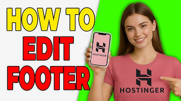 How To Edit Footer In Hostinger Website Builder (Step-By-Step)