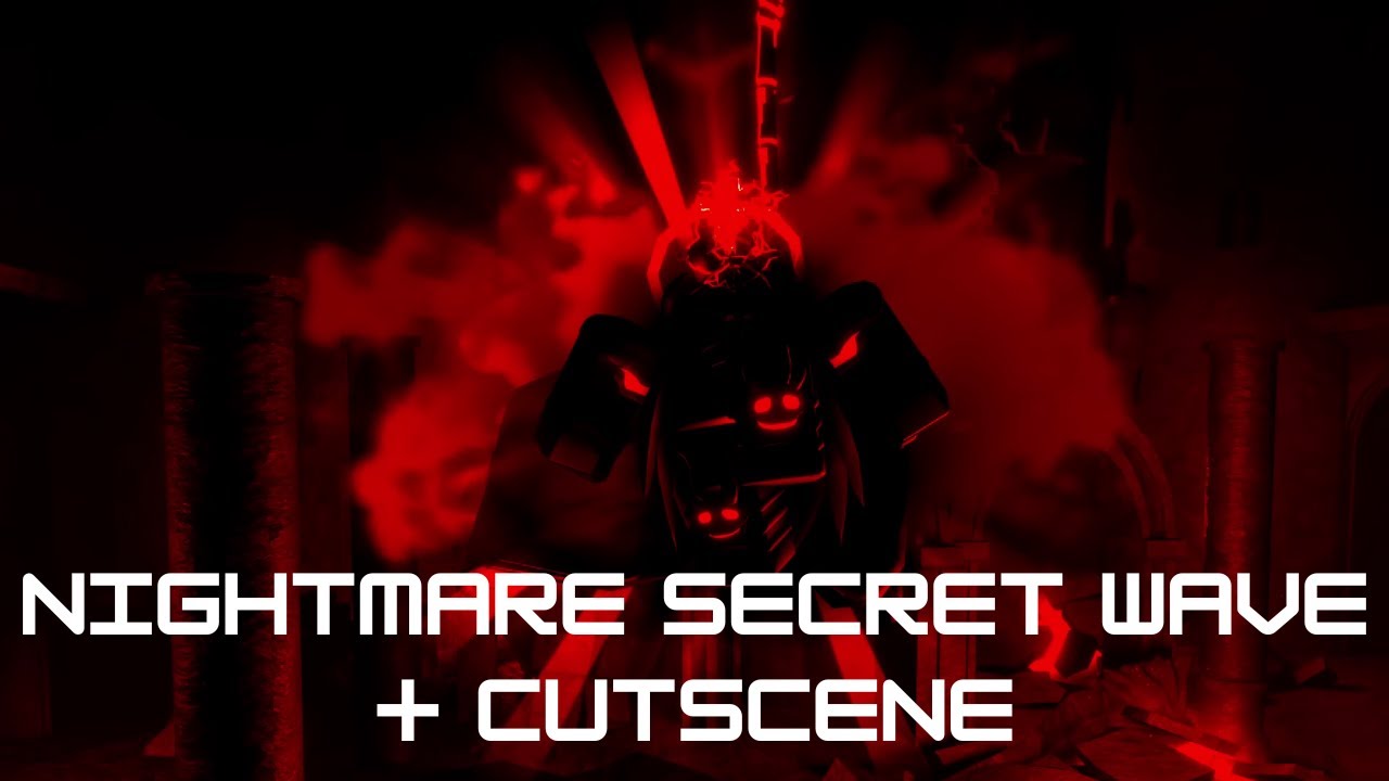 TDX NIGHTMARE SECRET WAVE + CUTSCENE