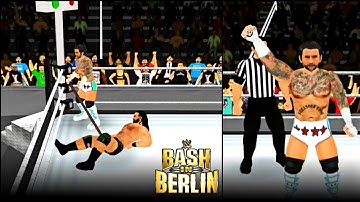 WR3D 2K24 | CM PUNK DEFEATS DREW MC INTYRE IN A STRAP MATCH | BASH IN BERLIN | PUNK VS DREW |