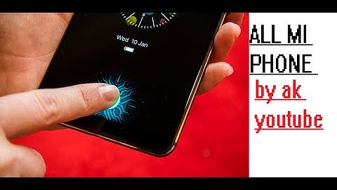 Redmi Note 10/Pro/Max Enable IN Display Fingerprint ! IN Display Fingerprint all Xiomi Redmi Phones