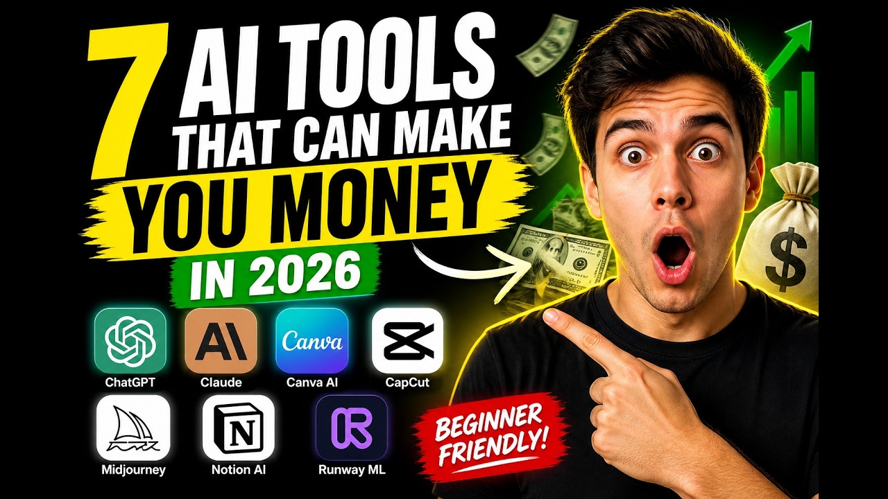 I Tried 7 AI Tools to Make Money — Here’s What Actually Works - YouTube