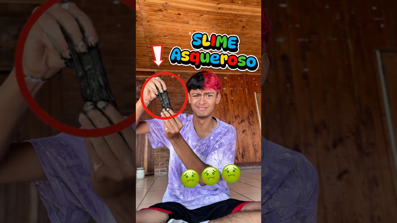 Haciendo un Slime luminoso gigante ￼