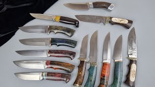 Популярные модели ножей Мастерской Сёмина | рабочие ножи из порошковой стали