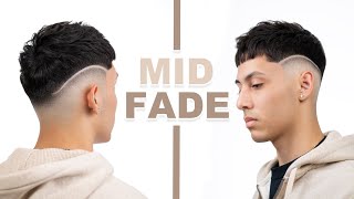 FLAWLESS MID FADE CROP TOP HAIRCUT TUTORIAL!