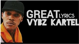 Vybz Kartel - Great Lyrics #vybzkartel @vybzkartelradio. #foryou