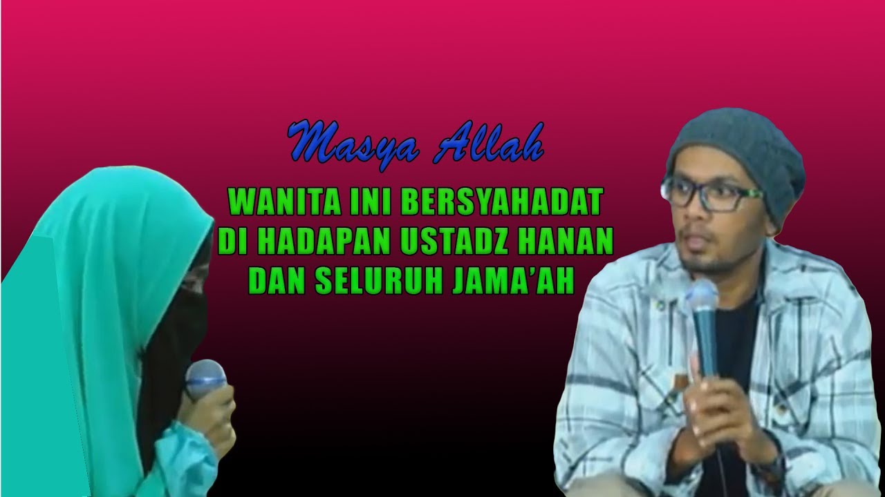 Sedih! Wanita Bercadar Ini Bersyahadat di Hadapan Ustadz Sedih! Wanita Bercadar Ini Bersyahadat di Hadapan Ustadz