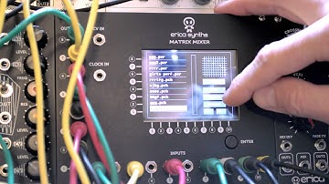 Erica Synths MATRIX MIXER teaser