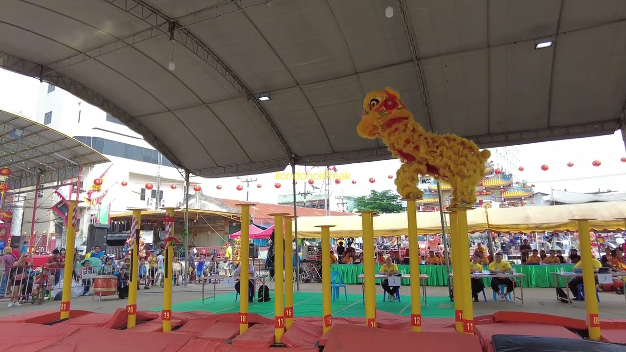 2024 South Thailand - Acrobatic - 越南周官仁义堂龙狮团 Nhon Nghia Duong Vietnam