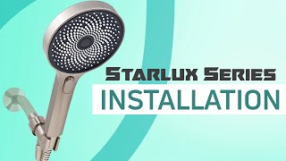 Installation for Starlux Series Easy Clicker Handheld Shower Head