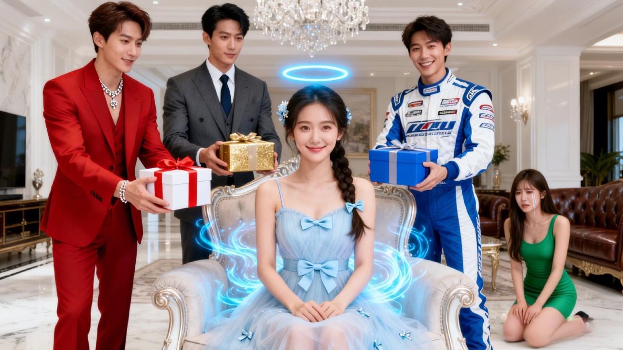 Meus 3 irmãos CEO ouvem minha voz interior,desvendam a conspiração maligna e mimam-me como princesa!