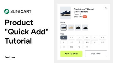 Voeg direct toe aan winkelwagen met SureCart Product Quick Add! Versnel het afrekenen