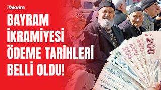 Emekli bayram ikramiyesi ödeme tarihleri belli oldu!