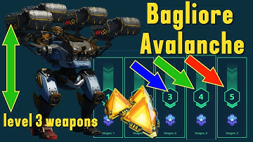 🟢 Bagliore Avalanche Epic WAR ROBOTS Extermination Mode 1-5! 🟢