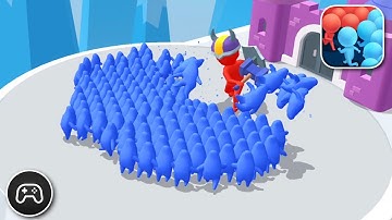 Count Masters: Stickman Games - Gameplay Walkthrough Part 86 - Game Levels 481-484 (iOS, Android)