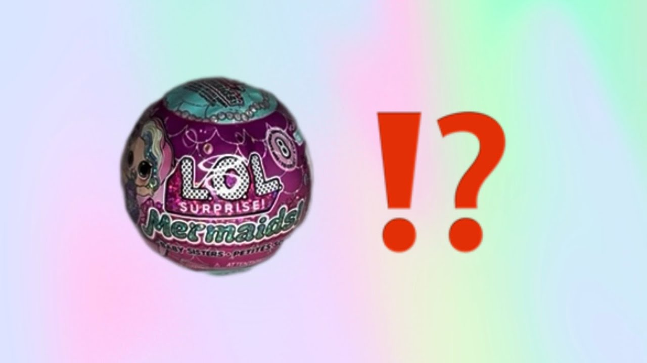 [ASMR] L.O.L Surprise Mermaids Baby Sisters 