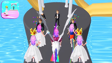 BRIDAL RUSH! game MAX LEVEL 💕👸🌈 Gameplay All Levels Walkthrough iOS Android New Game FullPro Level