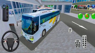 Bus Stand Car Parking Simulator||3D Class Driving 2 Bus Simulator  screenshot 1