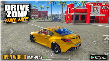 Drive Zone Online -  Open World Android Gameplay 🔥🔥 First Look