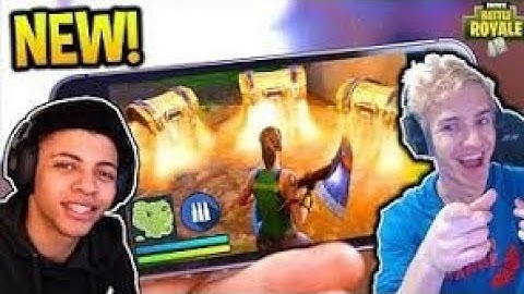 NINJA AND TSM MYTH REACT TO FORTNITE ON MOBILE! FORTNITE COMING TO MOBILE!😮😮 | Fortnite Memes