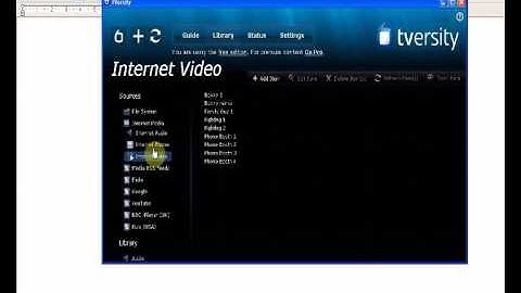 How to stream anything onto your xbox 360 [Tversity] Part 2