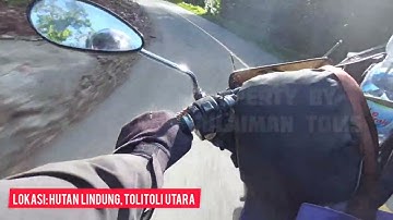 Vlog Motor || Perjalanan Masuk Hutan Lindung Tolitoli Utara || Pinjan - Binontoan