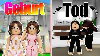 BIRTH TO DEATH ❌ of TWINS 👧🏻👧🏻 in BROOKHAVEN 🏡 Roblox Roleplay Story screenshot 5