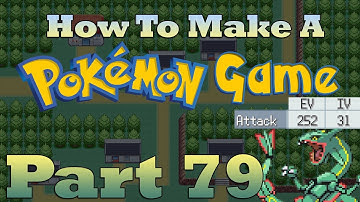 How To Make a Pokemon Game in RPG Maker - Part 79: EV/IV Screen