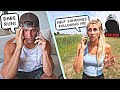 Someone Followed Me On A Run! *PRANK ON FIANCE*