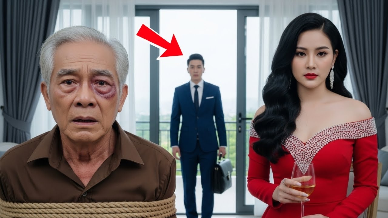 Tỷ phú về nhà sớm, chết lặng khi thấy bố bị vợ hành hạ trong chính căn nhà mình