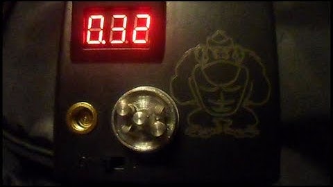 Clouds with a .32 dual coil on the VOLTAIC!