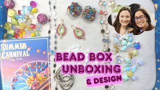 Jesse James Beads Magical Mystery Bead Box July 2026 | Unboxing and Design with Carol and Danielle!