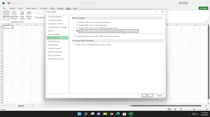 How To Enable Macros in Microsoft Excel [Tutorial]