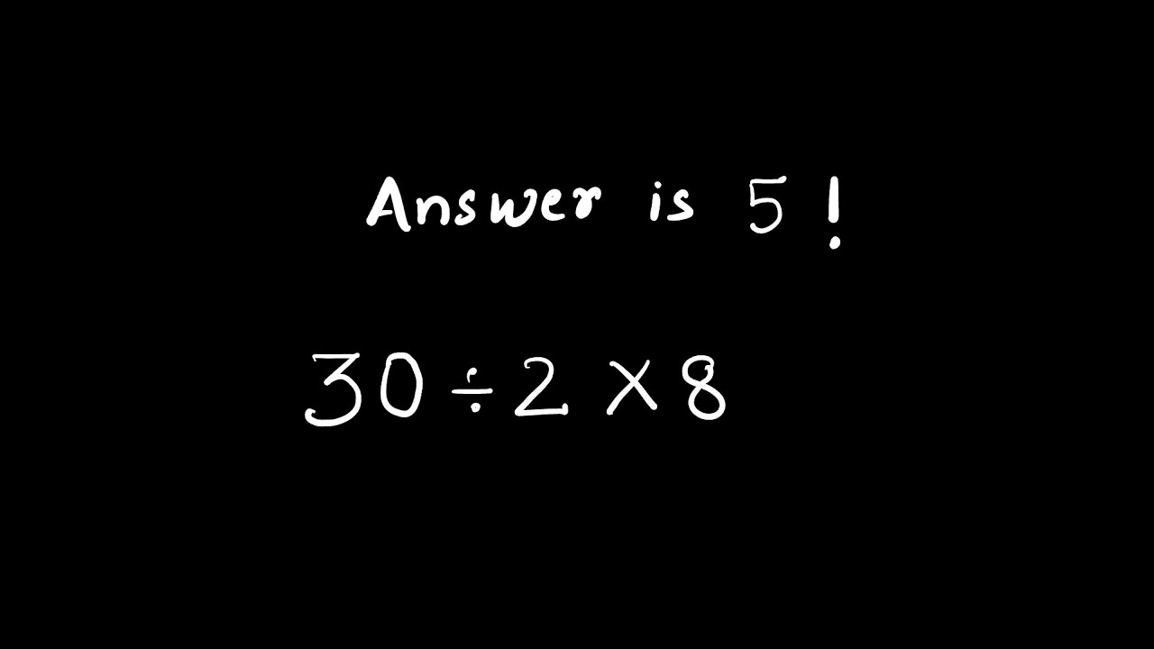 Answer is 5 ! 90% do it wrong