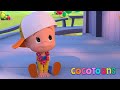 Aprende los colores jugando con cuquin tomate y las pelotas  cocotoons  canciones infantiles