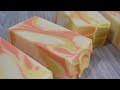 Sun Burst Cold Process Soap Making ☀️