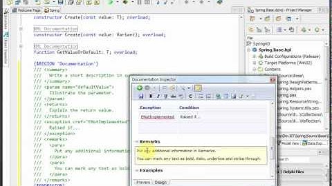 Documentation Insight 2 Demo