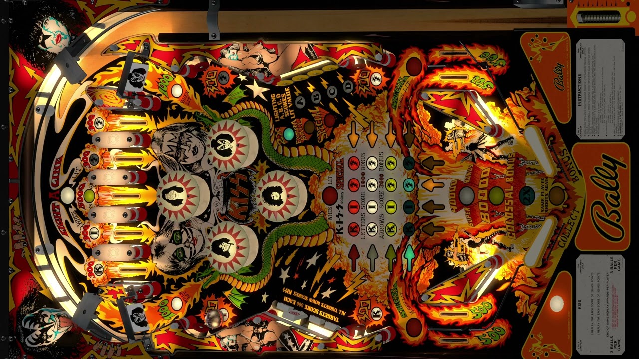 Kiss (Bally 1979) VPX
