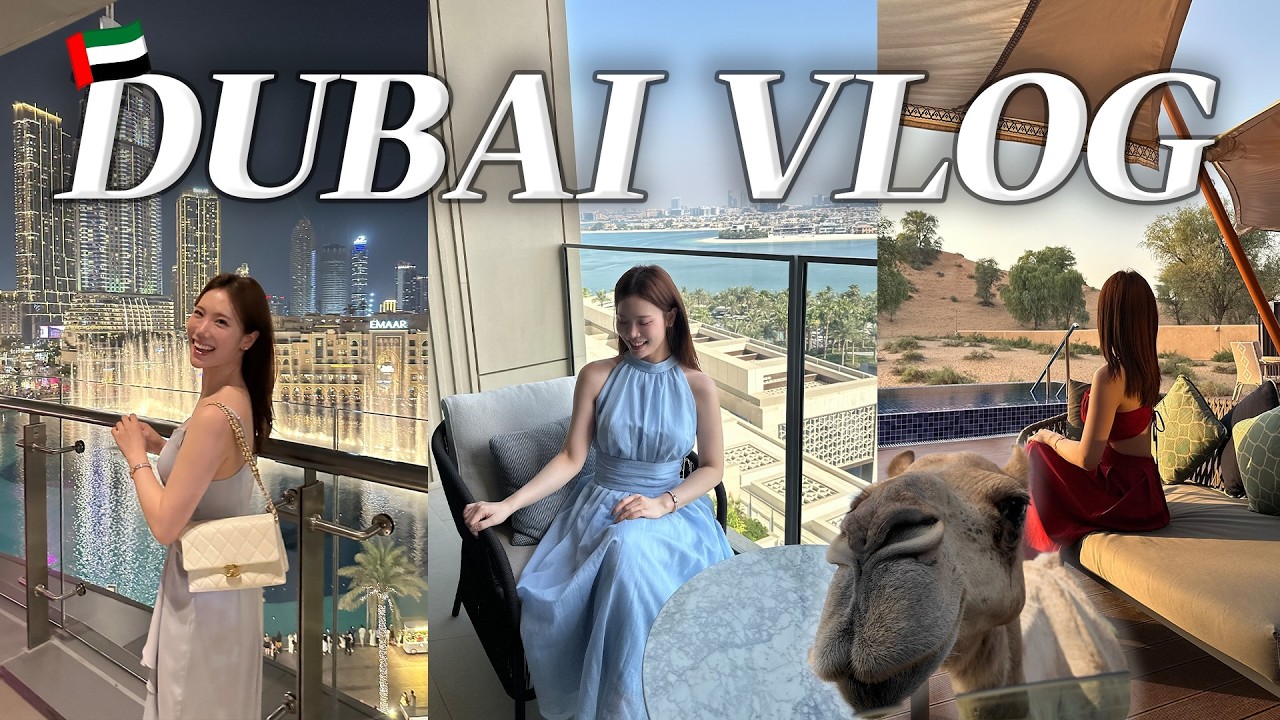 지금부터 두바이 여행하기 딱! 좋은 계절🇦🇪 요즘 전세계 1위✨ 아틀란티스 더 로얄,  럭셔리하고 고급스러운 리츠 칼튼 알카이마 🏜️ l 두바이 맛집 추천 ㅣ dubai vlog