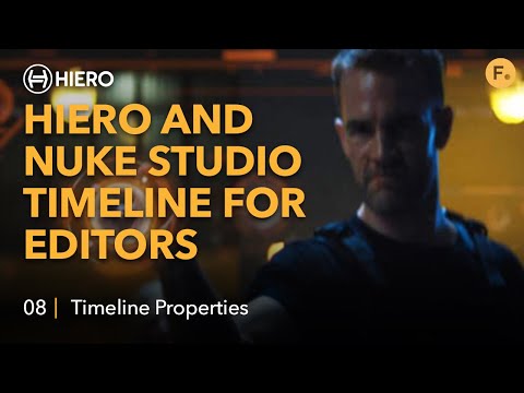 Hiero and Nuke Studio Timeline for Editors | Working with the UI - 08 Timeline Properties
