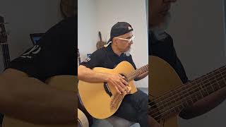 Playing Samjam Mini Drumset