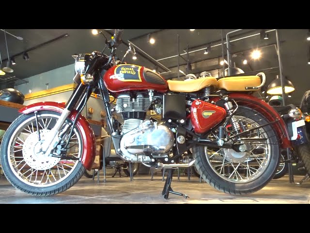 Bikes@Dinos: 2016 Royal Enfield Classic 350 Chestnut Colour Walkaround  Review 