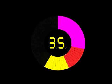 Jeopardy countdown in Glowy effect