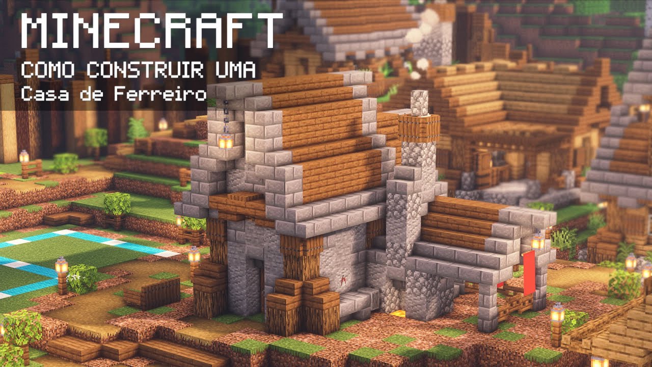 Minecraft  Como Construir Uma Casa Medieval Simples Para Survival