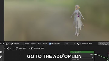 How to add missing image texture to an imported blender model.